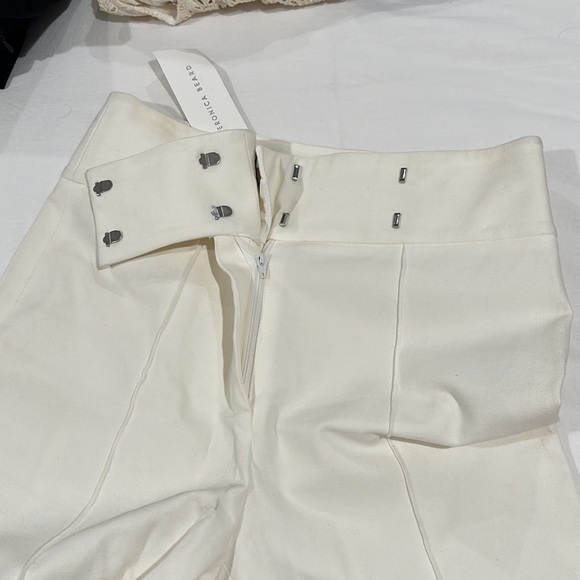 Veronica Beard Jupiter Pants Off White Size 8 - Picture 6 of 10